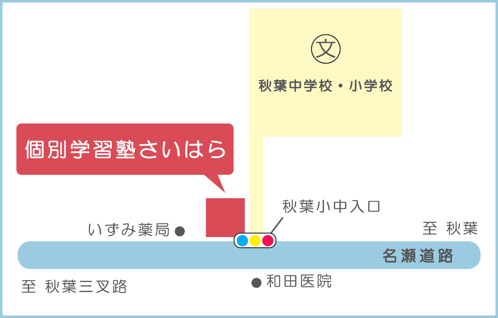 さいはら塾 アクセスマップ